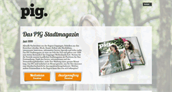 Desktop Screenshot of pig-online.de